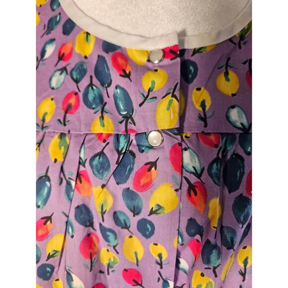 Anthony Richards Women's TShirt Tank Apron Purple‎ Fruit Dbl Pocket New XL - Picture 3 of 11